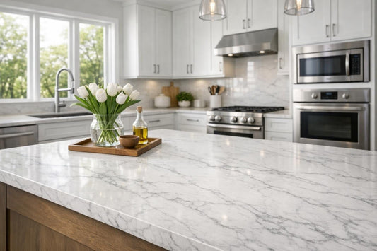 Enhance Spaces with Mountain Carrara Wilsonart Solutions - Zicana Boutique