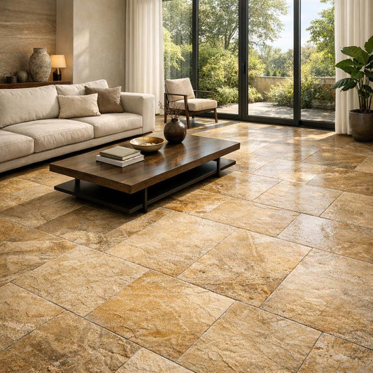 Enhance Spaces with Premium Natural Sandstone Tiles - Zicana Boutique