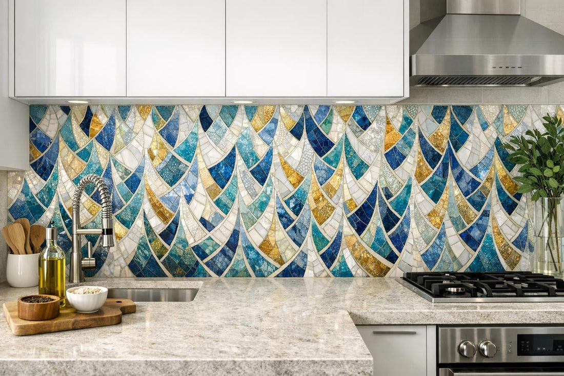 Enhance Spaces with Sail Fete Multi Blend Mosaics - Zicana Boutique