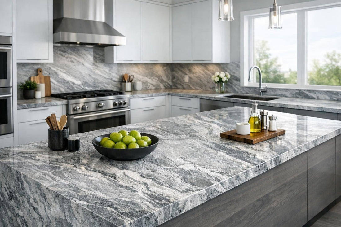 Enhance Spaces with Silver Argento Quartzite - Zicana Boutique - Zicana Boutique