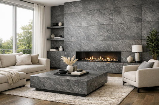 Enhance Spaces with Slate Vulcano Laminam Elegance - Zicana Boutique