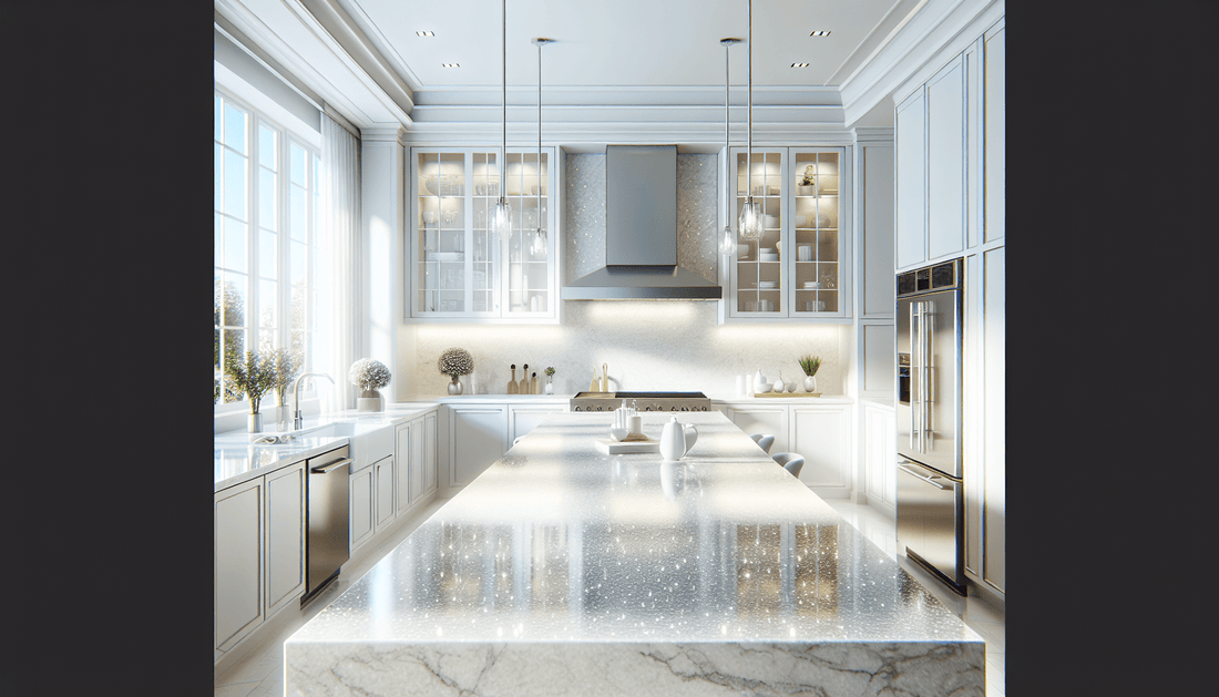 Enhance Spaces with Sparkling White Granite Countertops - Z Boutique by Marble Couture