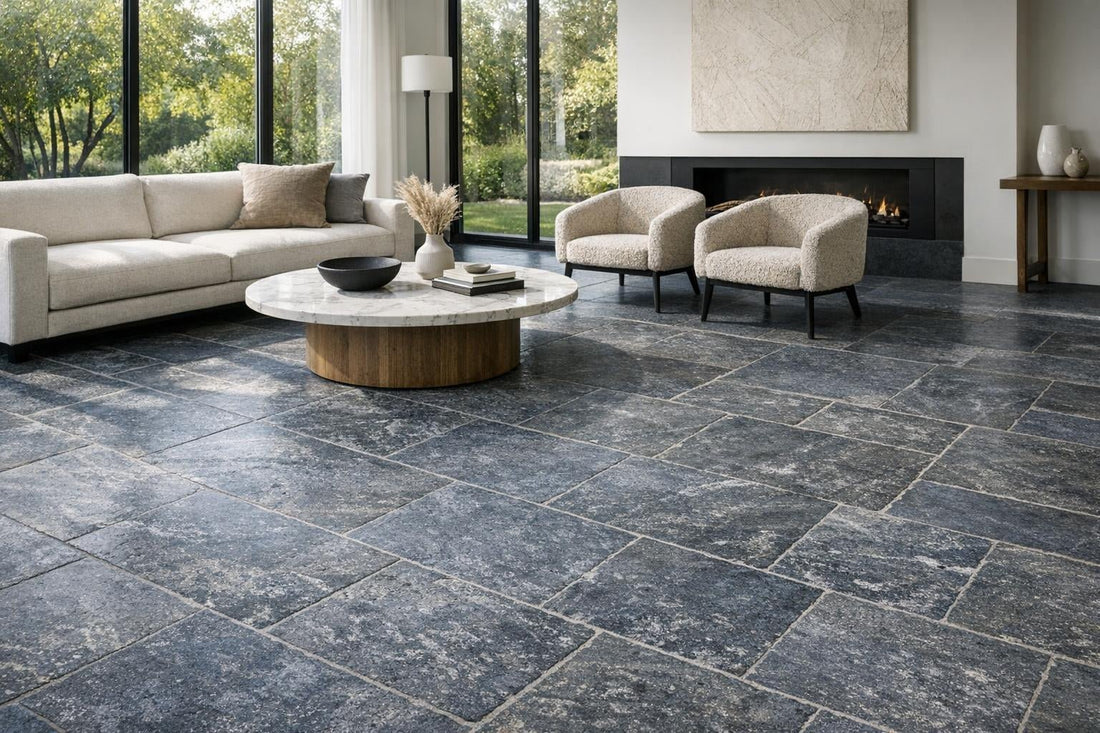 Enhance Spaces with Textura Belgian Bluestone Tile Expertise - Zicana Boutique