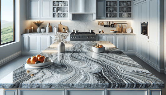 Enhance White Cabinets with Stunning Granite Countertop Options - Z Boutique by Marble Couture