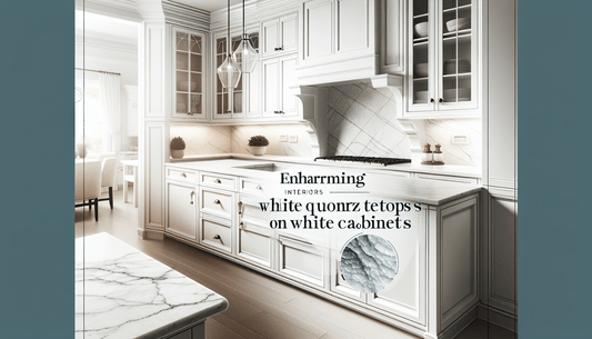 Enhancing Interiors: White Quartz Countertops on White Cabinets Guide - Z Boutique by Marble Couture