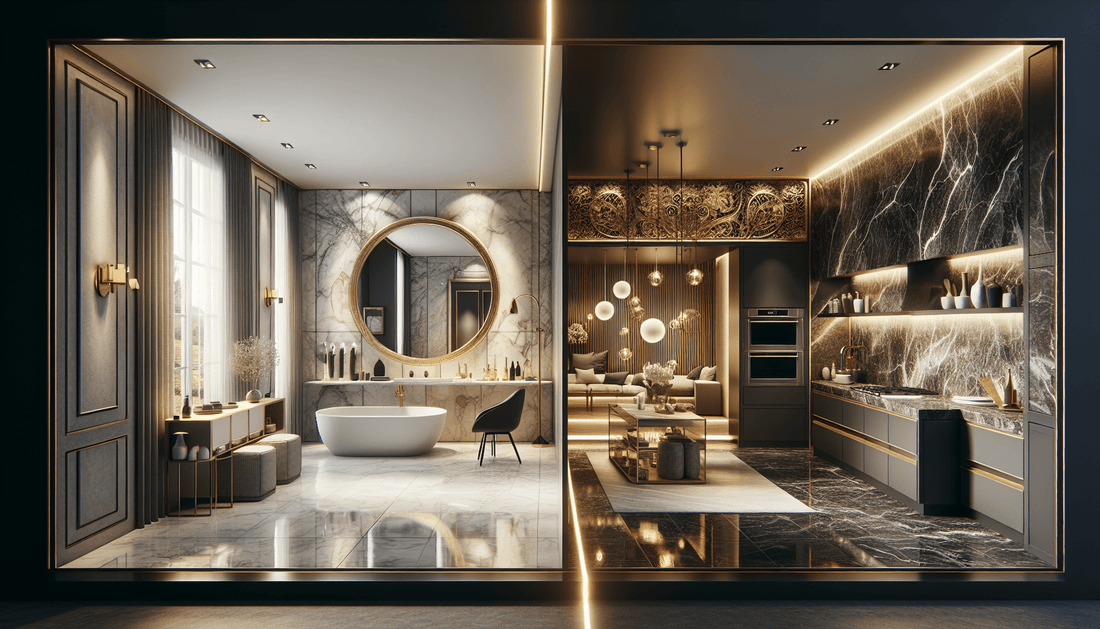 Essential Guide: Cultured Marble vs Granite for Luxurious Homes - Zicana Boutique