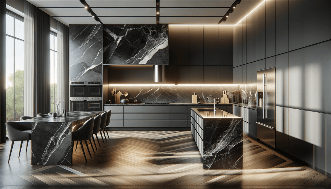 Et Marquina Silestone: Timeless Elegance for Luxe Interiors – Zicana ...