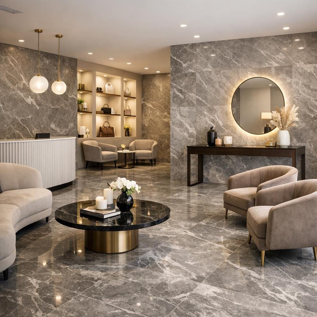 Etoile Gris Florim: Elevate Spaces with Zicana Boutique - Zicana Boutique