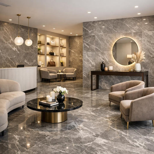 Etoile Gris Florim: Elevate Spaces with Zicana Boutique - Zicana Boutique