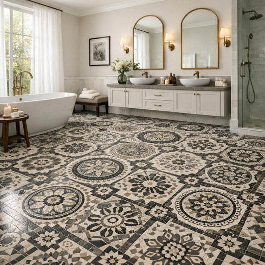 Expert Bathroom Floor Tiling Solutions for Elegant Homes - Zicana Boutique