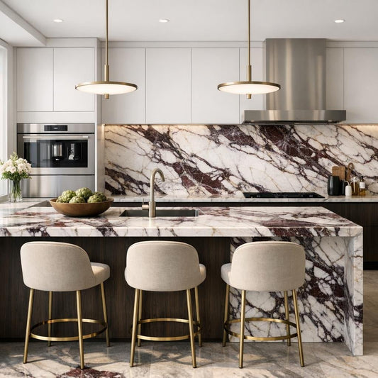 Explore Calacatta Viola Infinity for Luxurious Interior Solutions - Zicana Boutique
