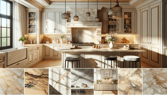 Explore Cream Granite Countertop Colors for Luxury Home Designs - Z Boutique by Marble Couture