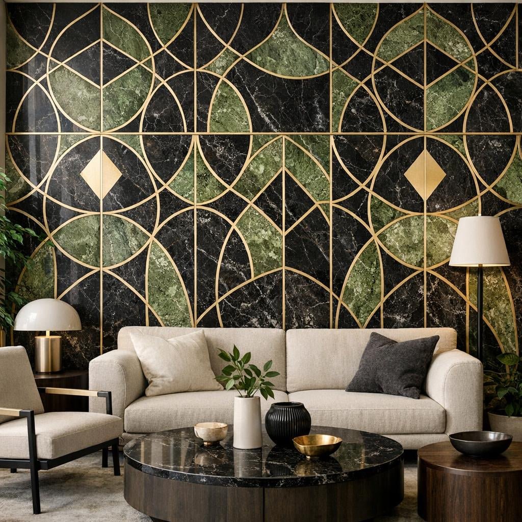 Explore Duo By Alison Rose Tiles for Luxe Interiors - Zicana Boutique