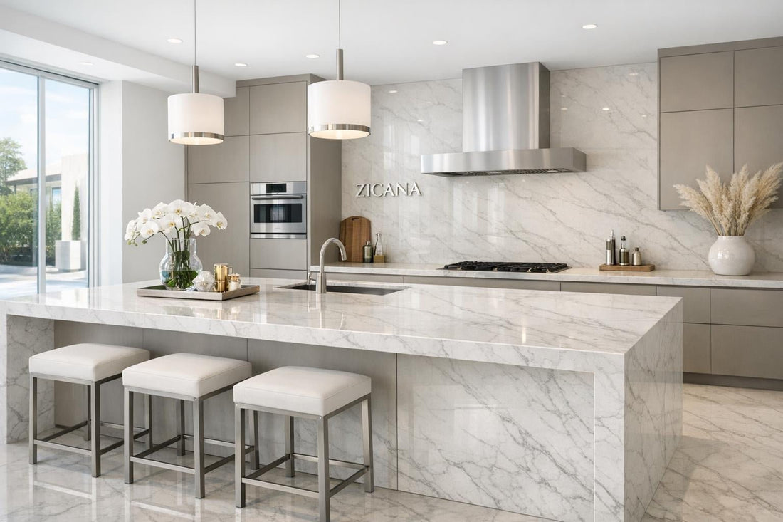 Explore Oyster White Marble at Zicana Boutique - Zicana Boutique