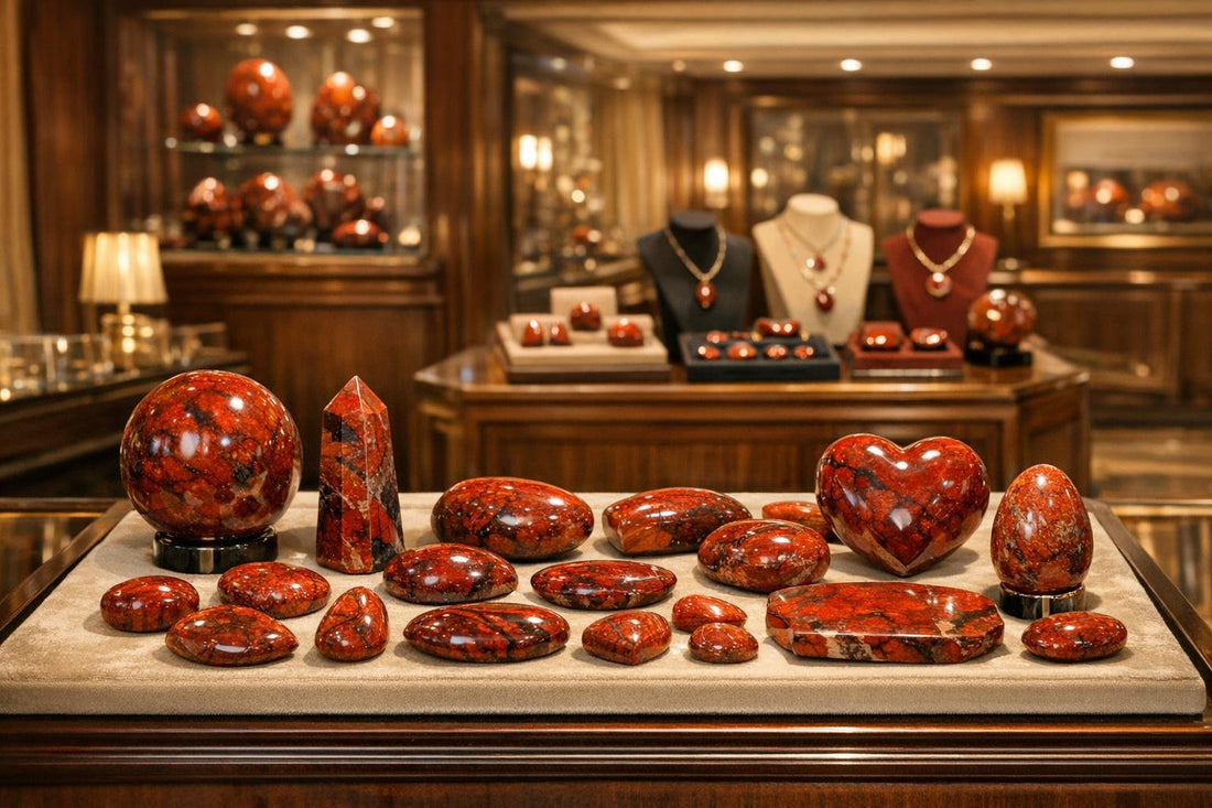 Explore Red Jasper Gemstone Benefits at Zicana Boutique - Zicana Boutique