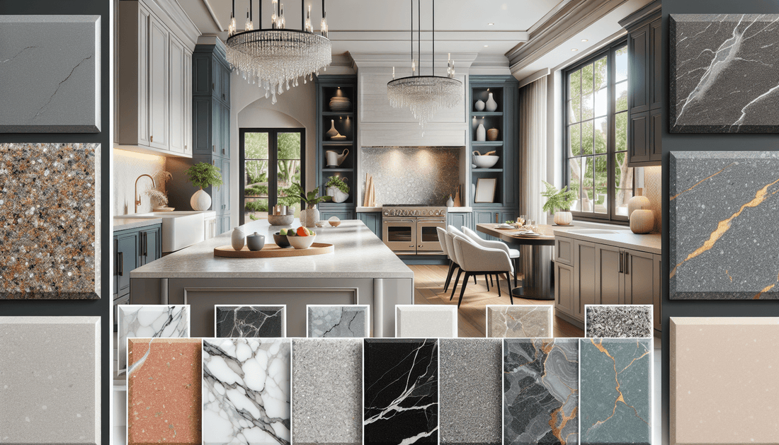 Explore Stunning Quartz Countertops Colors for Every Style and Space - Z Boutique by Marble Couture