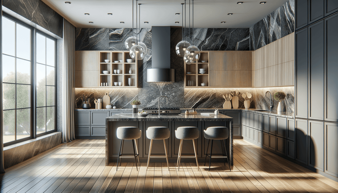 Explore Z-Boutique Granite Full Height Backsplashes Collection - Zicana Boutique