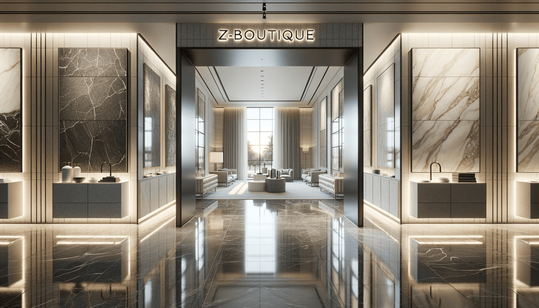 Explore Z-Boutique Showroom Grade Stone Portal Solutions - Zicana Boutique