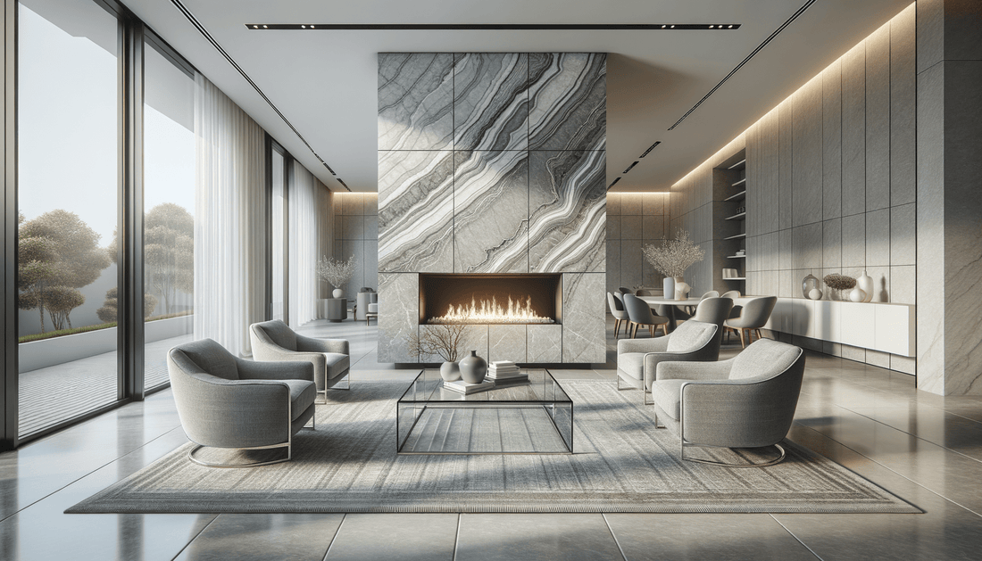 Explore Z-Boutique's Engineered Stone Fireplaces Collection - Zicana Boutique