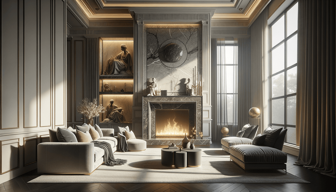 Explore Z-Boutique's Granite Fireplace Surrounds Catalog - Zicana Boutique
