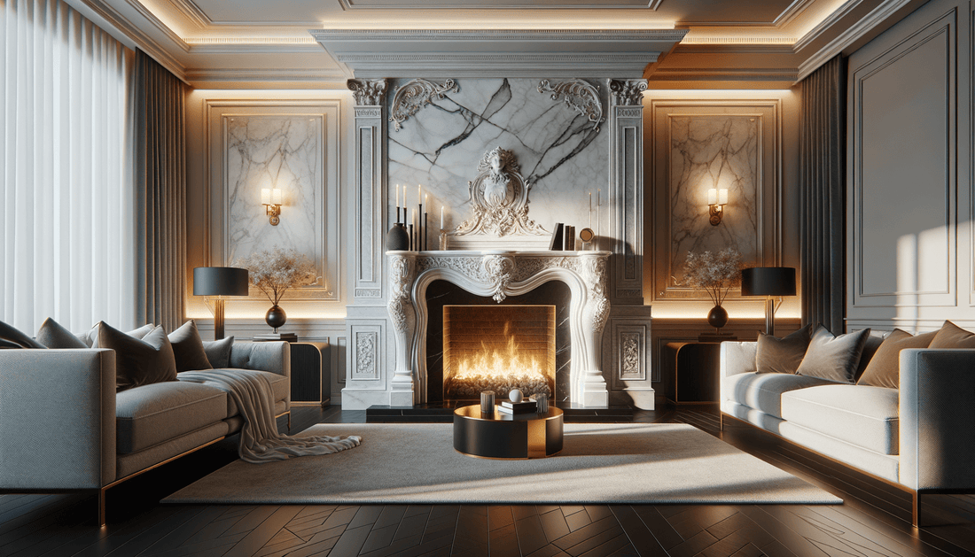 Explore Z-Boutique's Largest Collection of Marble Fireplace Surrounds - Zicana Boutique