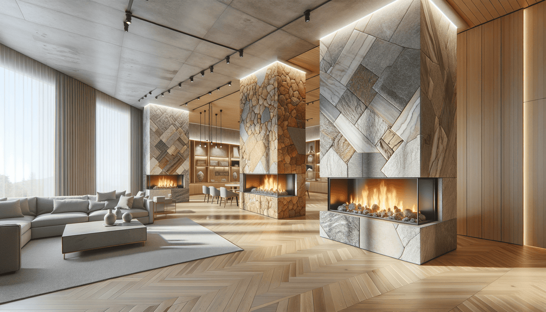 Explore Z-Boutique's Largest Collection of Natural Stone Fireplaces - Zicana Boutique