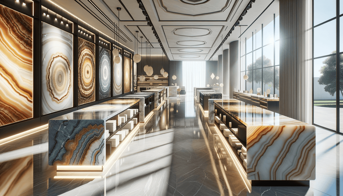 Explore Z-Boutique's Largest Collection of Onyx Countertops - Zicana Boutique