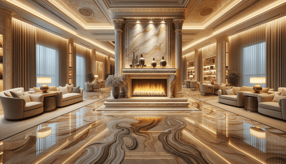 Explore Z-Boutique's Largest Collection of Travertine Fireplaces - Zicana Boutique