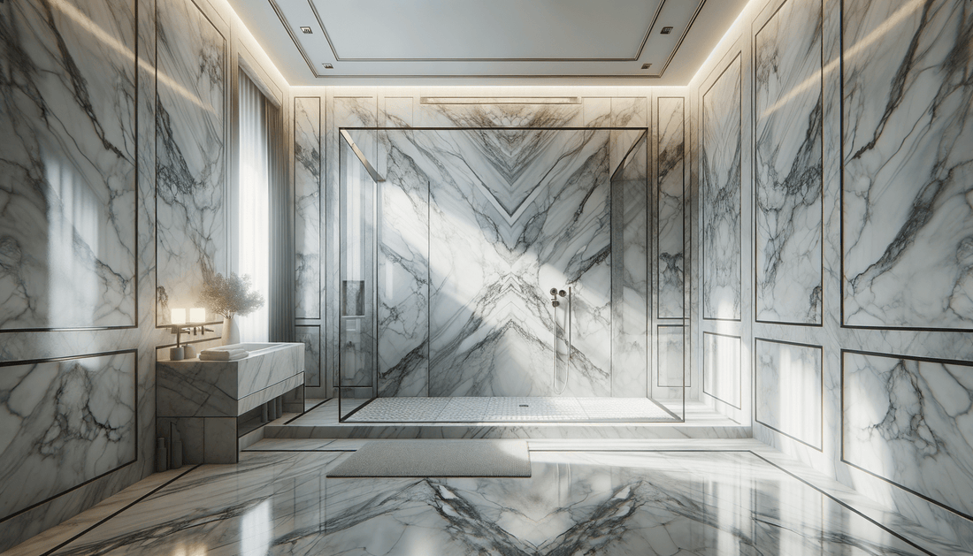 Explore Z-Boutique's Largest Marble Shower Walls Collection - Zicana Boutique