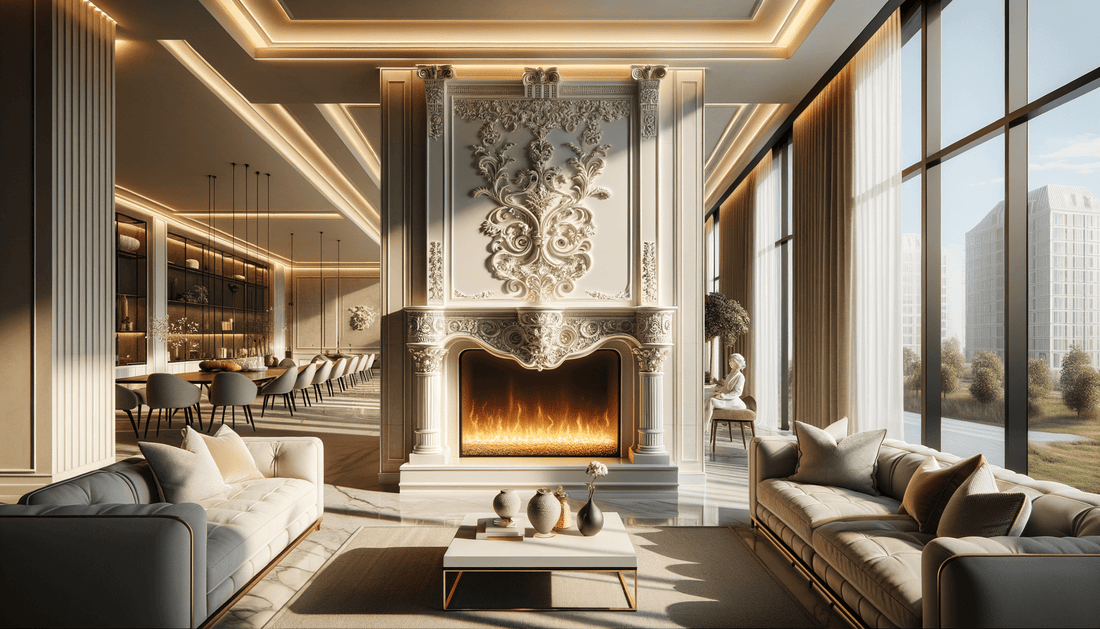 Explore Z-Boutique's Largest Porcelain Fireplace Surrounds Catalog - Zicana Boutique