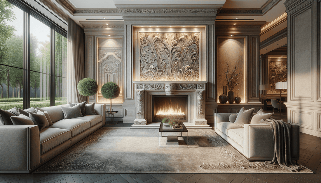 Explore Z-Boutique's Leading Sintered Stone Fireplace Collection - Zicana Boutique
