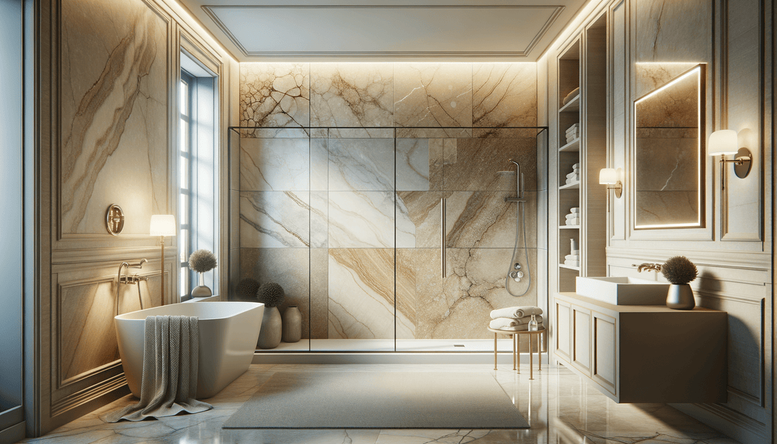 Explore Z-Boutique's Travertine Shower Walls Catalog - Zicana Boutique
