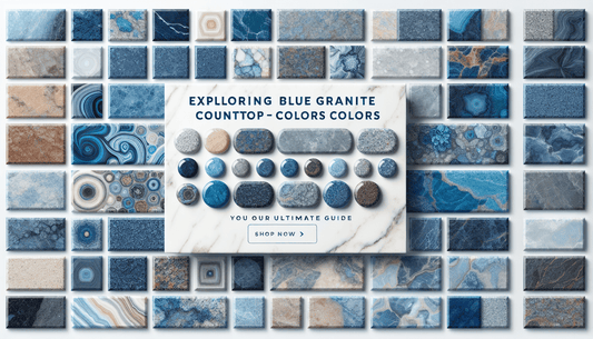 Exploring Blue Granite Countertop Colors: Zicana Boutique's Guide - Z Boutique by Marble Couture