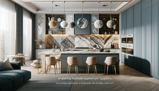 Exploring Marble Countertop Types for Luxurious and Durable Interiors - Z Boutique by Marble Couture