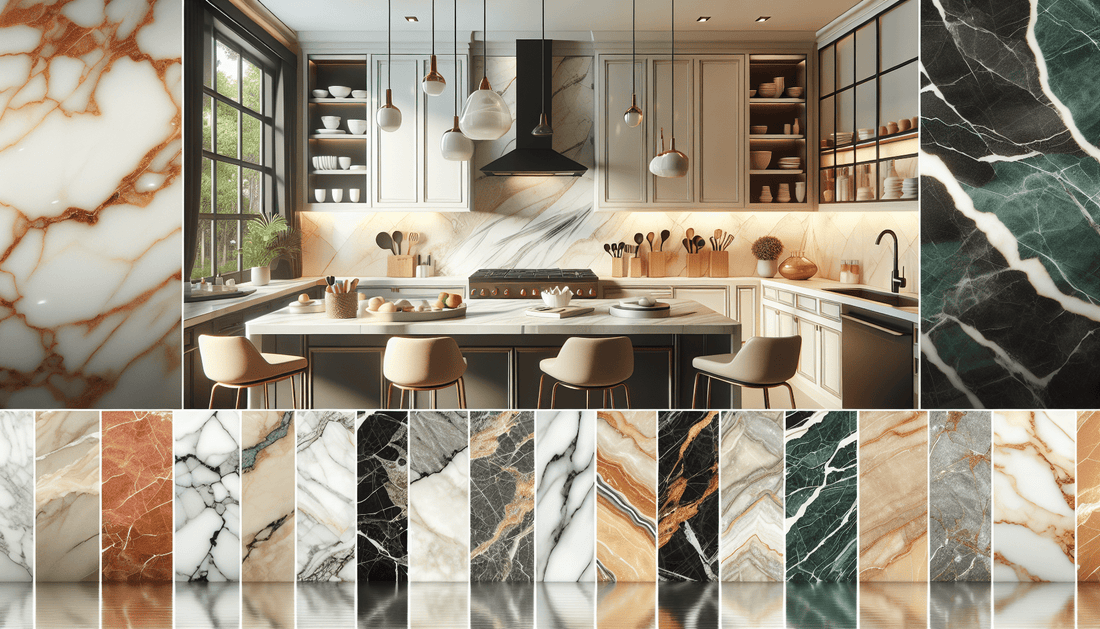 Exploring Marble Countertops Colors: A Guide for Professionals - Z Boutique by Marble Couture