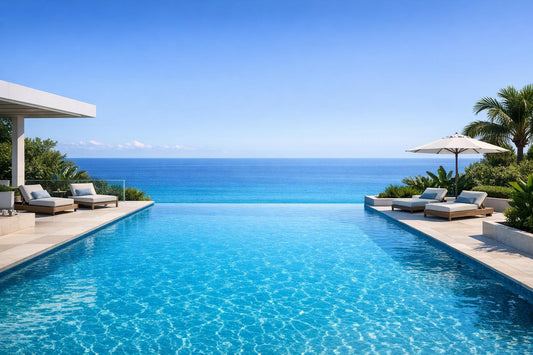 Exploring Ocean Blue Infinity: Elegance for Designers and Builders - Zicana Boutique