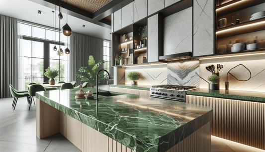 Exploring the Aesthetic Appeal of Green Granite Countertops - Z Boutique by Marble Couture
