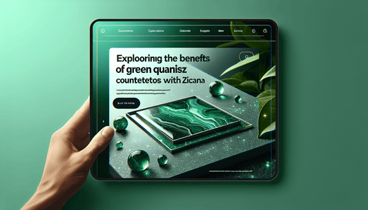Exploring the Benefits of Green Quartz Countertops with Zicana - Z Boutique by Marble Couture