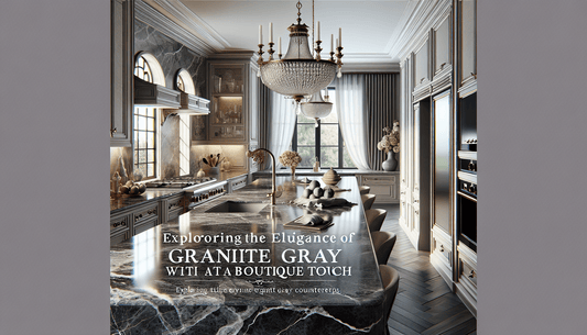 Exploring the Elegance of Granite Gray Countertops with Zicana Boutique - Z Boutique by Marble Couture