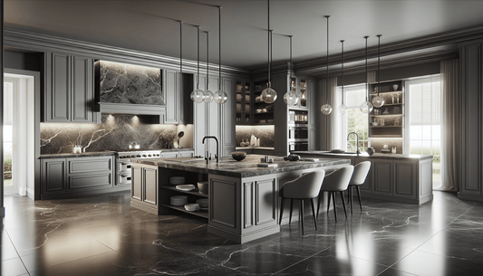 Exploring the Elegance of Gray Granite Countertops with Zicana - Z Boutique by Marble Couture