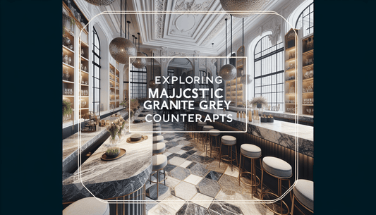 Exploring Zicana Boutique's Majestic Granite Grey Countertops - Z Boutique by Marble Couture