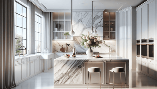 Exquisite White Marble Countertops: Elevate Luxurious Homes and Design Projects - Z Boutique by Marble Couture