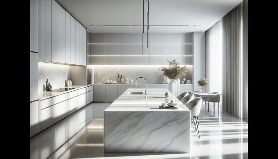 Faro White Silestone: Timeless Elegance for Luxe Interior Designs - Z Boutique by Marble Couture