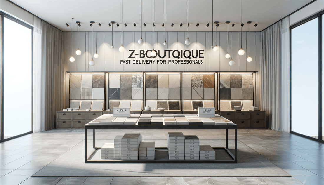 Fast Delivery of Z-Boutique Tile Samples for Professionals - Zicana Boutique