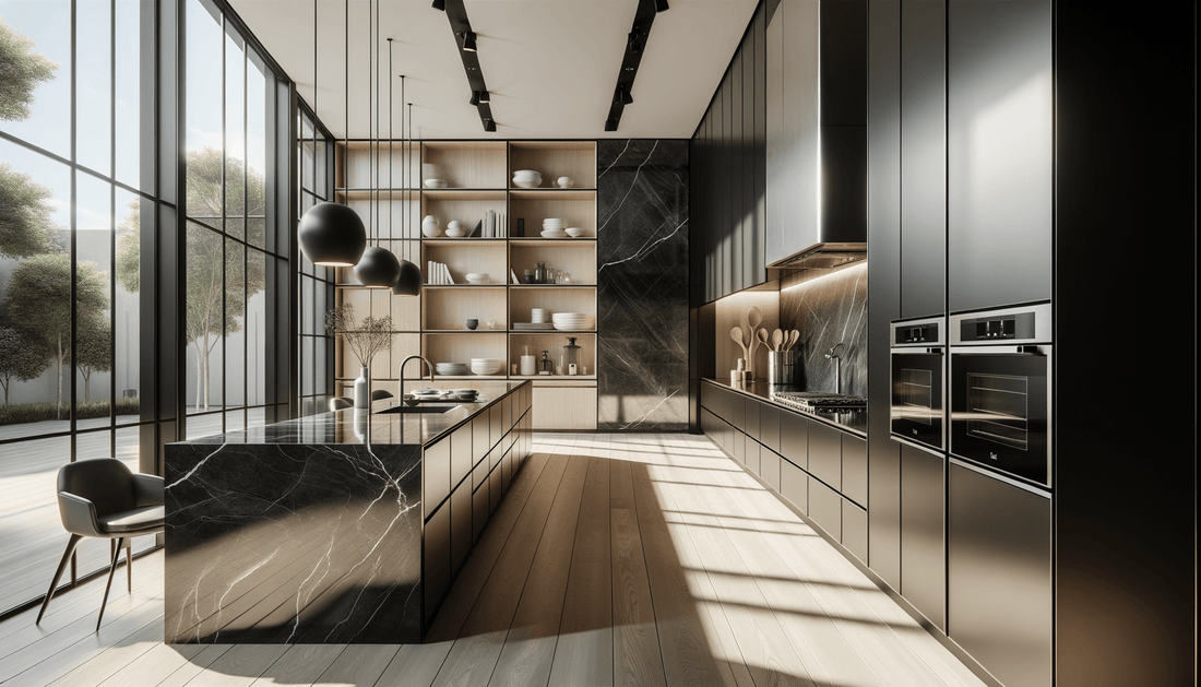 Find Luxury Black Porcelain Slabs Near Me Today - Zicana Boutique