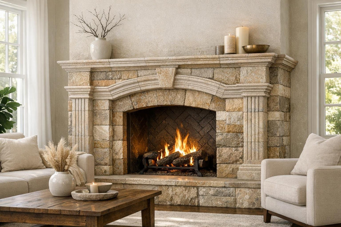 Fireplace Surround Elegance: Choosing the Perfect Stone - Zicana Boutique