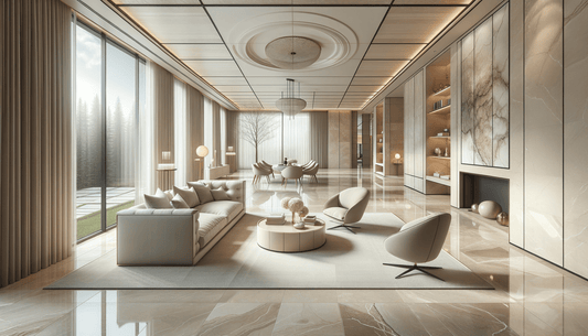 Florim Elemental Stone Cream Sandstone for Luxe Interiors - Zicana Boutique