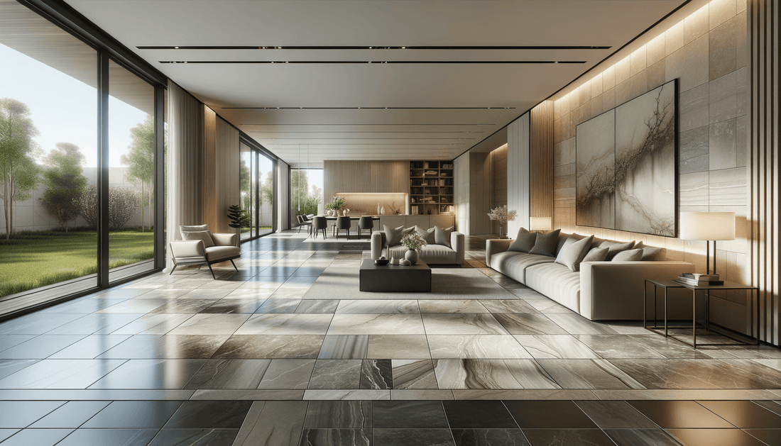 Florim Floortech Floor 3.0 Elevates Luxury Stone Interiors - Zicana Boutique