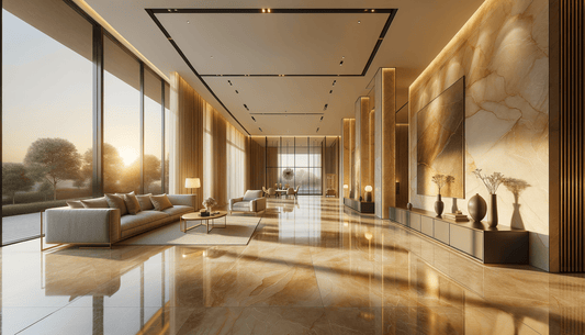 Florim Origines Ombre Doree Elevates Stone Design Mastery - Zicana Boutique