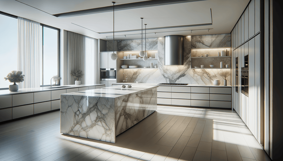 Florim Stone Calacatta Smooth Surfaces for Luxe Interiors - Zicana Boutique